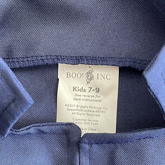 NEW Boo! Inc. Airplane Pilot Kids Costume Navy Blue - Size: 7-9 - Picture 4 of 11